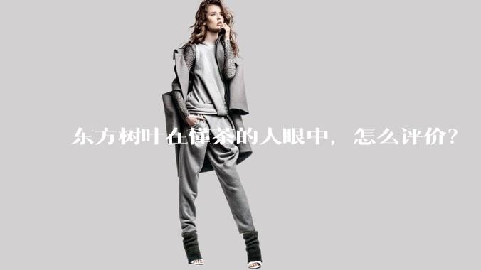 东方树叶在懂茶的人眼中，怎么评价？